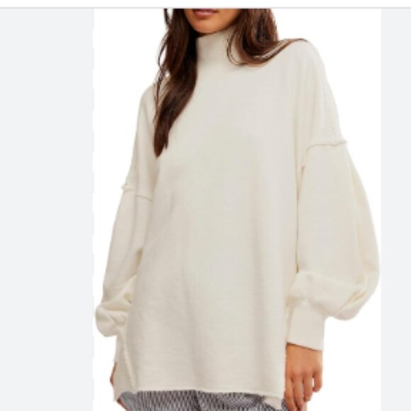 LAST ONE! new Free People We The Free Women’s Wonderful Cotton Pullover Top - Picture 4 of 16